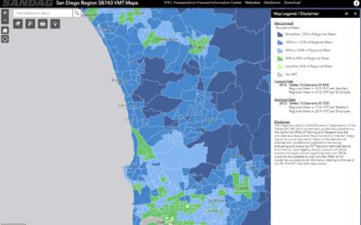 SANDAG Released SB 743 VMT Maps