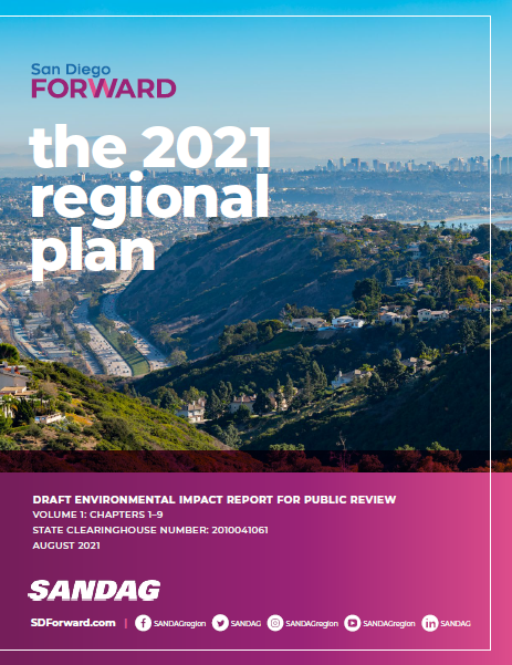 Regional Plan Draft Environmental Impact Report Out for Review